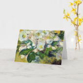 Claude Monet - Kerstmis - Rozen Kaart (Gele Bloem)