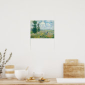 Claude Monet - Klaproosvelden bij Argenteuil (1875 Poster (Keuken)