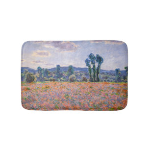 Claude Monet - Klaprozenveld 1890 (Giverny) Badmat