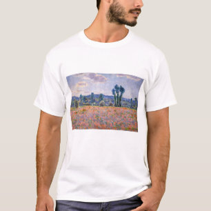Claude Monet - Klaprozenveld 1890 (Giverny) T-shirt
