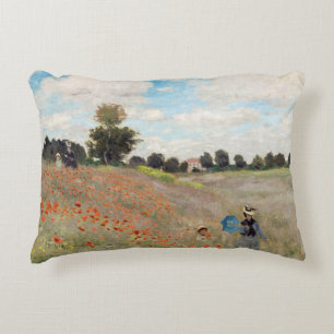 Claude Monet - Klaprozenveld Accent Kussen