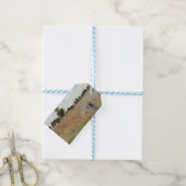Claude Monet - Klaprozenveld Cadeaulabel (Met Touw)