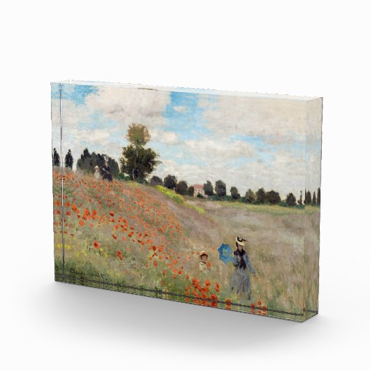 Claude Monet - Klaprozenveld Fotoblokken (Rechts)