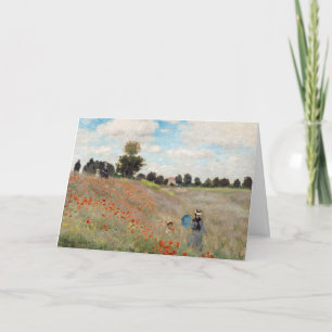 Claude Monet - Klaprozenveld Kaart
