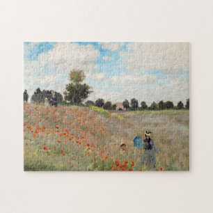 Claude Monet - Klaprozenveld Legpuzzel