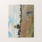Claude Monet - Klaprozenveld Legpuzzel (Verticaal)