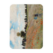 Claude Monet - Klaprozenveld Magneet (Verticaal)