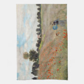 Claude Monet - Klaprozenveld Theedoek (Verticaal)