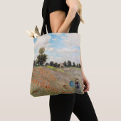 Claude Monet - Klaprozenveld Tote Bag (Dichtbij)