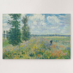 Claude Monet - Klaprozenvelden bij Argenteuil (187 Legpuzzel