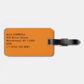 Claude Monet - Klapveld 1890 (Giverny) Bagagelabel (Achterkant horizontaal)