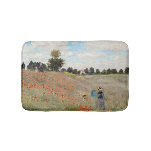 Claude Monet - Klapveld Badmat (Voorkant)