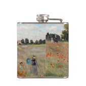 Claude Monet - Klapveld Heupfles (Achterkant)