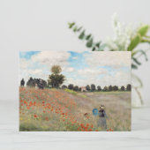 Claude Monet - Klapveld Kaart (Staand voorkant)