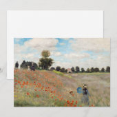 Claude Monet - Klapveld Kaart (Voorkant / Achterkant)
