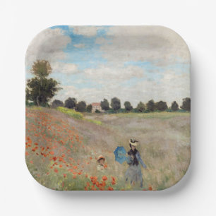 Claude Monet - Klapveld Papieren Bordje