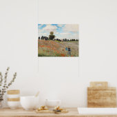 Claude Monet - Klapveld Poster (Keuken)