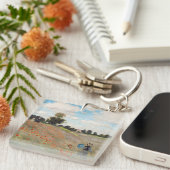 Claude Monet - Klapveld Sleutelhanger (Voorkant Rechts)
