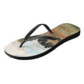 Claude Monet - Klapveld Teenslippers (Schuin)