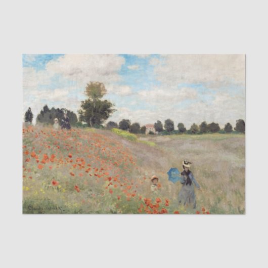 Claude Monet - Klapveld Tissuepapier (Voorkant)