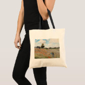 Claude Monet - Klapveld Tote Bag (Voorkant (product))