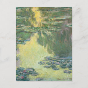 Claude Monet Klassiek Schilderij, Waterlelies (190 Briefkaart