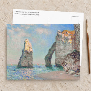 Claude Monet - Kliffen bij Etretat Briefkaart