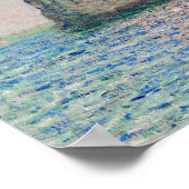 Claude Monet - Kliffen bij Etretat Poster (Hoek)