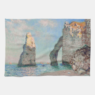 Claude Monet - Kliffen bij Etretat Theedoek