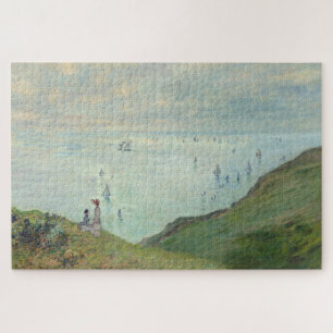 Claude Monet – Kliffen bij Pourville (1882) Schild Legpuzzel