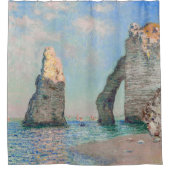 Claude Monet - Kliffen op Etretat Douchegordijn (Voorkant)