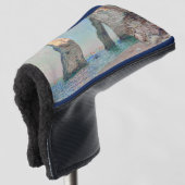 Claude Monet - Kliffen op Etretat Golfheadcover (3/4 voorkant)