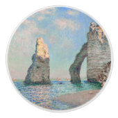 Claude Monet - Kliffen op Etretat Keramische Knop (Voorkant)