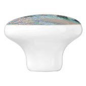 Claude Monet - Kliffen op Etretat Keramische Knop (Zijkant)