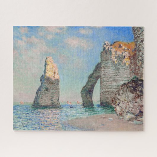 Claude Monet - Kliffen op Etretat Legpuzzel (Horizontaal)