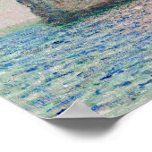 Claude Monet - Kliffen op Etretat Poster (Hoek)