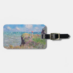 Claude Monet - Klipwandeling bij Pourville Bagagelabel