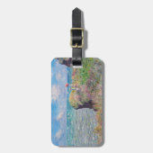Claude Monet - Klipwandeling bij Pourville Bagagelabel (Voorkant verticaal)