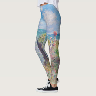 Claude Monet - Klipwandeling bij Pourville Leggings