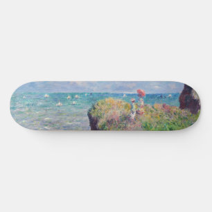 Claude Monet - Klipwandeling bij Pourville Persoonlijk Skateboard