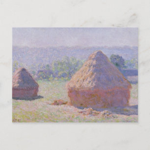 Claude Monet   Korrels aan het einde van de zomer Briefkaart