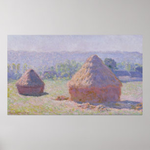 Claude Monet   Korrels aan het einde van de zomer Poster