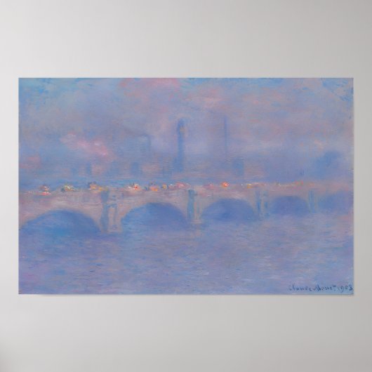 Claude Monet kunst Poster (Voorkant)