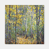 Claude Monet kunst: Wood Lane, Magneet (Voorkant)