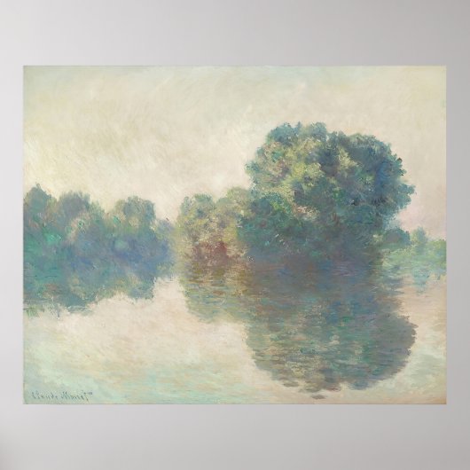 Claude Monet kunstschilderij Poster (Voorkant)
