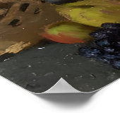 Claude Monet kunstschilderij Poster (Hoek)