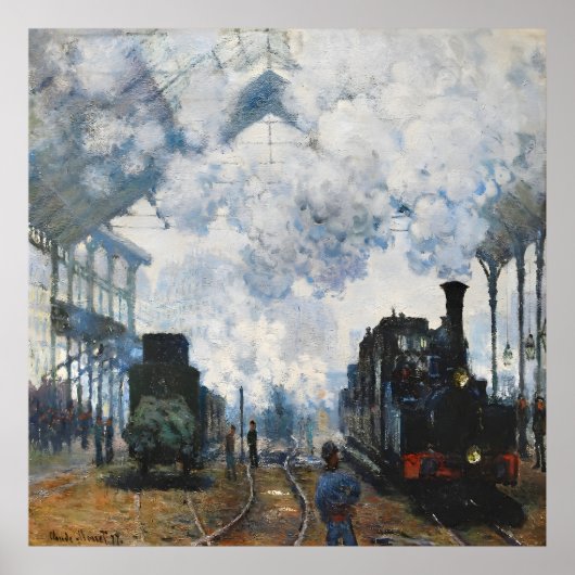 Claude Monet kunstschilderij Poster (Voorkant)