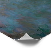Claude Monet kunststijl Poster (Hoek)