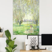 Claude Monet kunststijl Poster (Thuiskantoor)