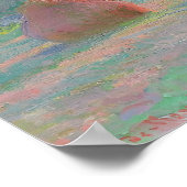 Claude Monet kunststijl Poster (Hoek)